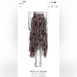 MISA Daniella Skirt NWT